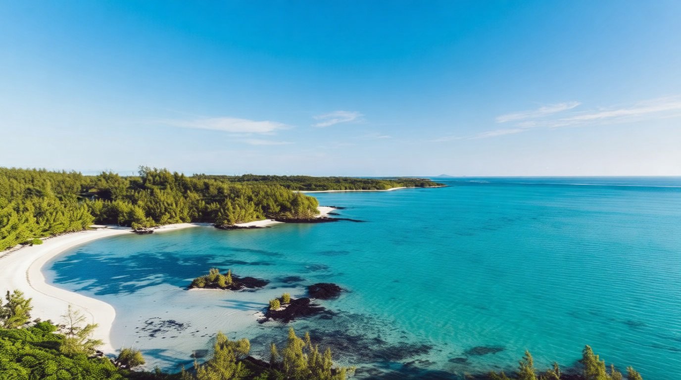 L'est en mouvement : l'île aux Cerfs et la cascade de la GRSE